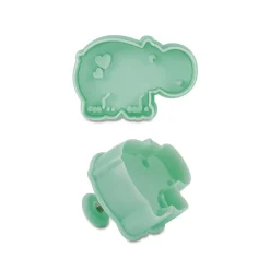Cortador con Expulsor y Texturizador Hippo 6 cm