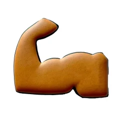 Cortador de Acero Inoxidable Músculo 8 cm - Wilton