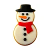 Cortador de Acero Inoxidable Muñeco de Nieve 8,4 cm - Wilton