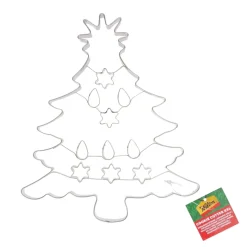 Cortador De Acero Para Galletas Xxl Wilton - Arbol De Navidad