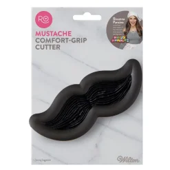 Cortador de Galletas Bigote Comfort Grip 12 cm