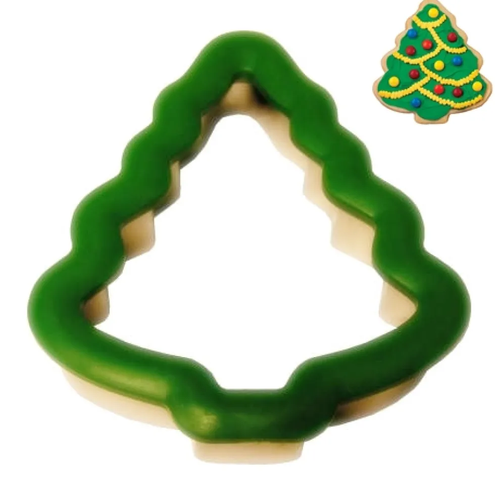 Cortador de galletas comfort grip árbol de navidad