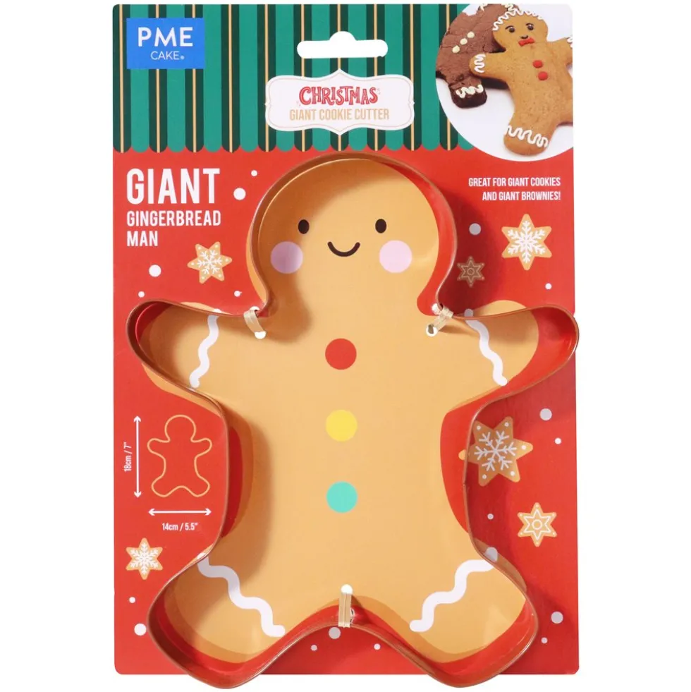 Cortador de Galletas Gigante Hombre Jengibre 18 cm