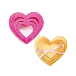 Cortadores con Forma de Corazón 4 ud.