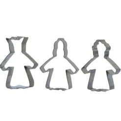 Cortadores de Galletas Reyes Magos 3 ud