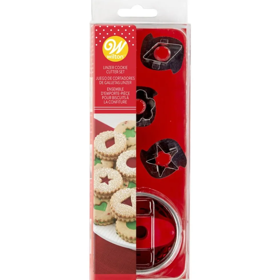 Cortadores Linzer Navideños 7 ud - Wilton