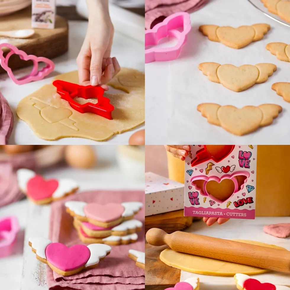 Cortadores para Galletas Corazones 2 ud - Decora