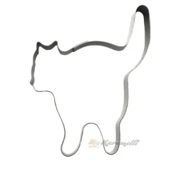Cortador gato negro 9 cm