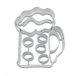 Cortador Jarra de Cerveza 7 cm inox.