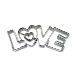 Cortador Metálico LOVE 7 cm