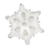 Cortador Metálico para Galletas Copo de Nieve 8 cm