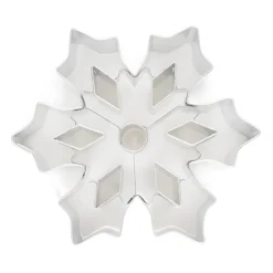 Cortador Metálico para Galletas Copo de Nieve 7,5 cm