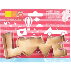 Cortador para Galletas Love 13 cm - Scrapcooking