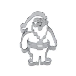 Cortador Santa Claus 8 cm acero inox.
