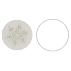 Cortador + Sello para Galletas Copo de Nieve - Wilton