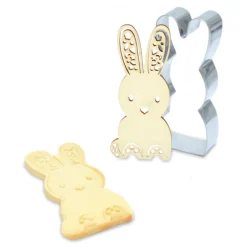 Cortador y Sello para Galletas Conejo - Scrapcooking