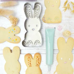 Cortador y Sello para Galletas Conejo - Scrapcooking