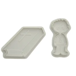 Cortapastas con expulsor Niño Comunión + Biblia