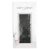 Cortina Decorativa para Fiestas Negro Metalizado