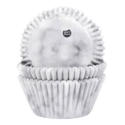 Cápsulas Cupcake Mármol 50 ud - House of Marie