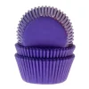 Cápsulas Cupcake Púrpuras 50 ud - House of Marie