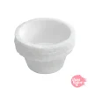 Cápsulas Cupcake Rizadas Blancas 30 ud