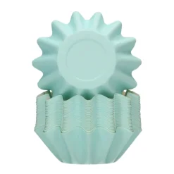Cápsulas Cupcakes Bloom Azul Pastel 48 ud - Funcakes