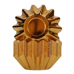 Cápsulas Cupcakes Bloom Oro Metálico 48 ud - Funcakes