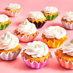 Cápsulas Cupcakes Bloom Rosa Pastel 48 ud - Funcakes