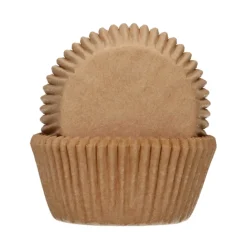 Cápsulas Cupcakes Marrón Kraft 48 ud - Funcakes