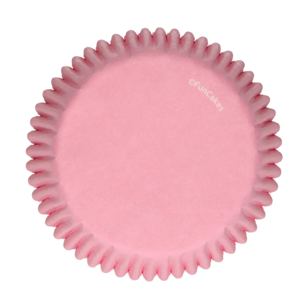Cápsulas Cupcakes Rosa Bebé 48 ud - Funcakes