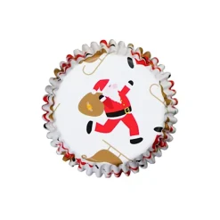 Cápsulas Cupcakes Santa Claus con Saco 30 ud - PME