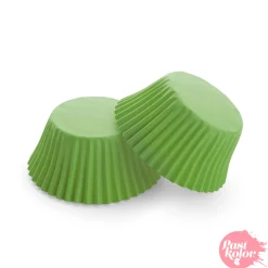 Cápsulas Cupcake Verde Lima - 24 Unidades