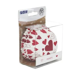 Cápsulas de Aluminio Corazones 30 ud - PME
