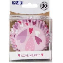 Cápsulas de Aluminio Love Hearts 30 ud
