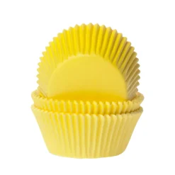 Cápsulas Mini Cupcake Amarillas 60 ud - House of Marie