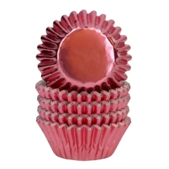 Cápsulas Mini Cupcakes Oro Rosado Metálico 160 ud - Wilton
