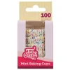 100 Cápsulas Mini Cupcakes Sprinkles - Funcakes