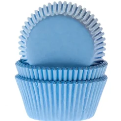 Cápsulas para Cupcakes Azul Claro 50 ud - House of Marie