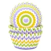 Cápsulas para Cupcakes Chevron Spring 50 ud