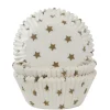 Cápsulas para cupcakes Gold Stars