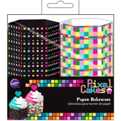 Cápsulas para cupcakes modelo Píxel