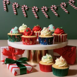Cápsulas para cupcakes Navideños 100 ud - PME