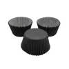 Cápsulas para Cupcakes Negras 24 Unidades