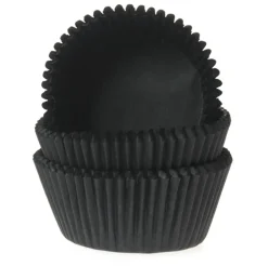 Cápsulas para Cupcakes Negro 50 ud - House of Marie