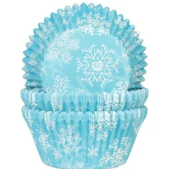Cápsulas para Cupcakes Nieve Cristalina 50 ud