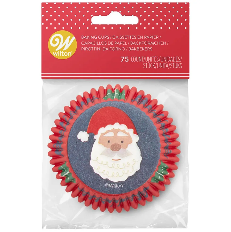 Cápsulas para Cupcakes Papá Noel