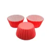 Cápsulas para Cupcakes Rojas 24 Unidades