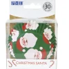 Cápsulas para Cupcakes Santa Claus 30 ud