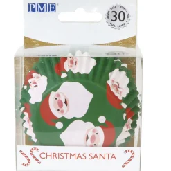 Cápsulas para Cupcakes Santa Claus 30 ud